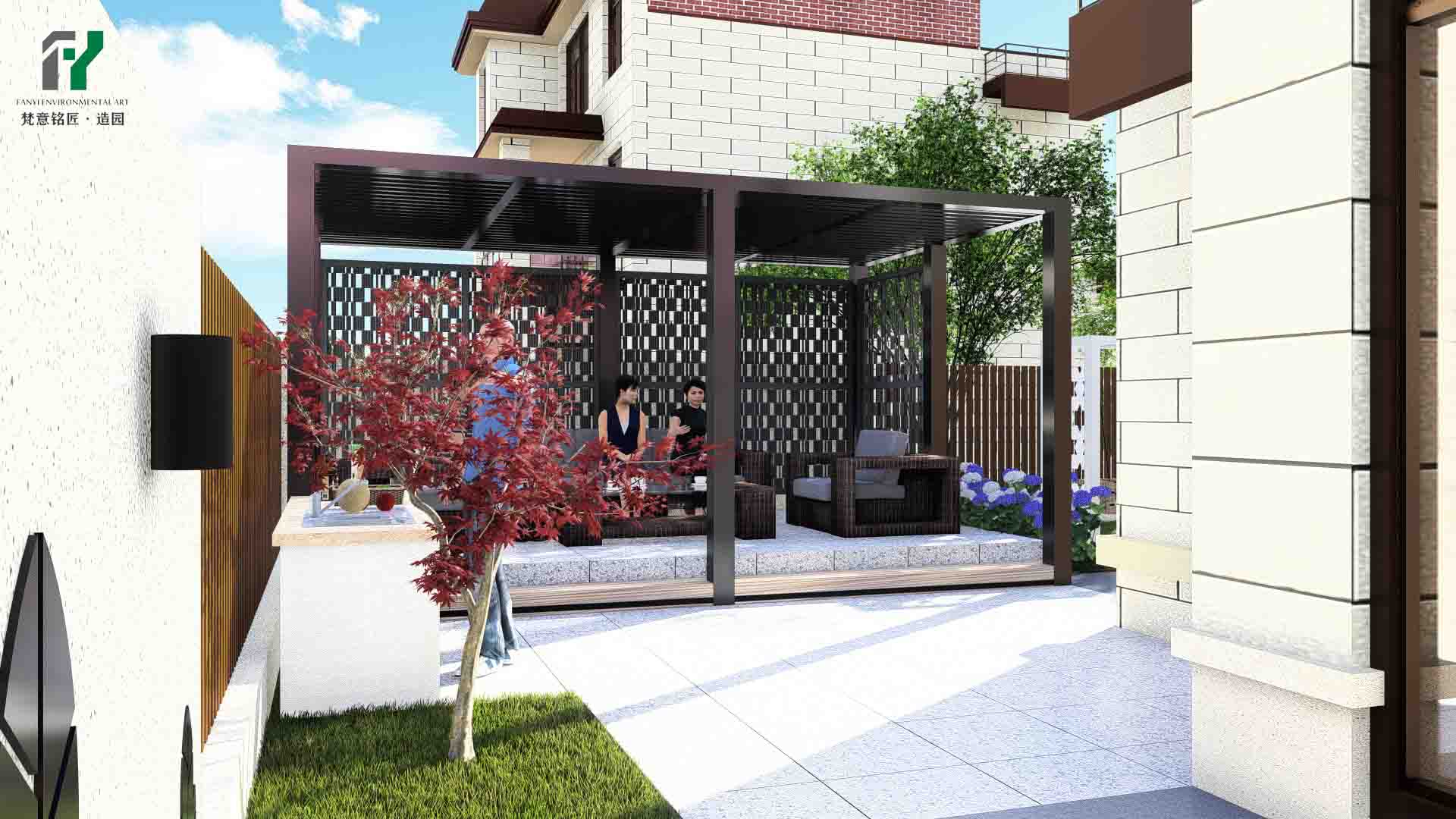 花园设计案例：如何打造日式庭院？-梵意铭匠园艺